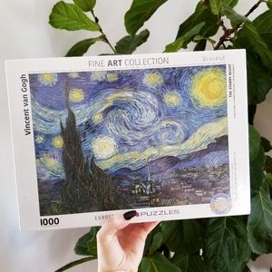 Vincent Van Gogh The Starry Night Puzzle Fine Art Collection